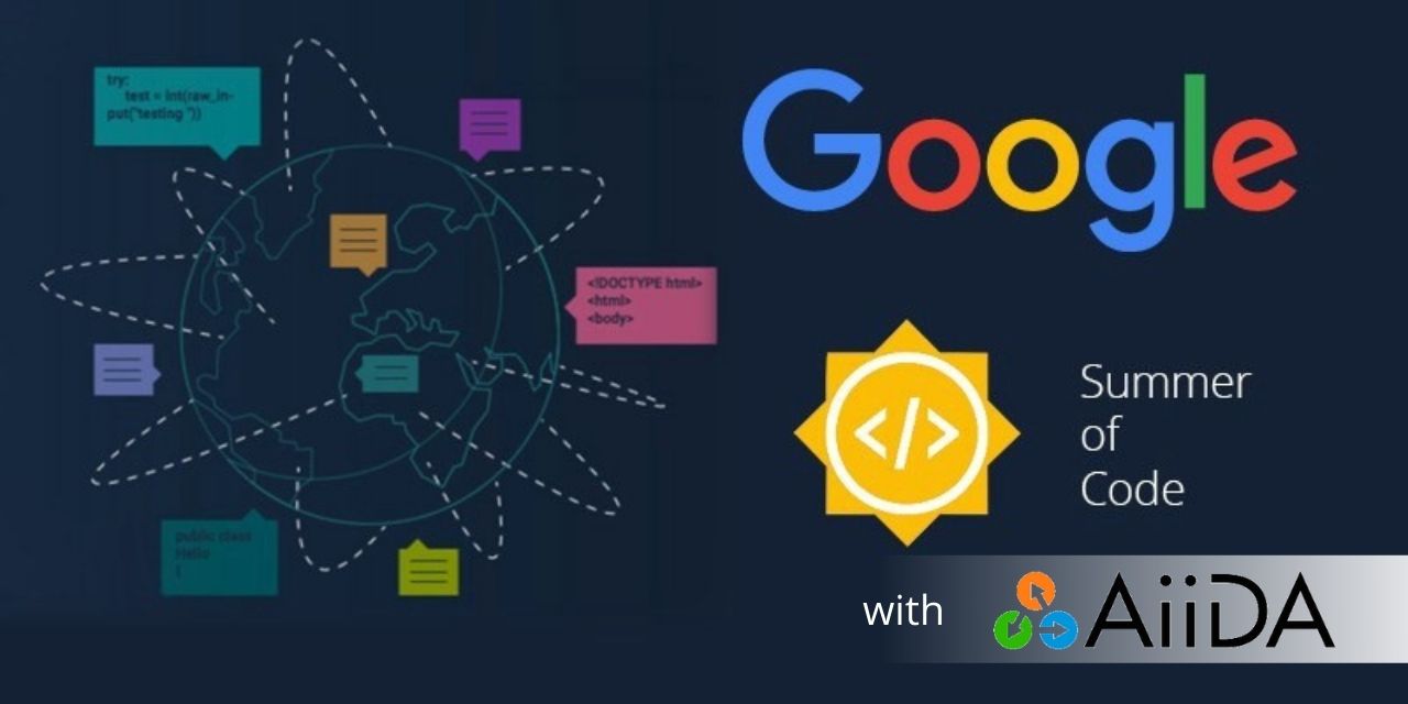 Google Summer of Code with AiiDA