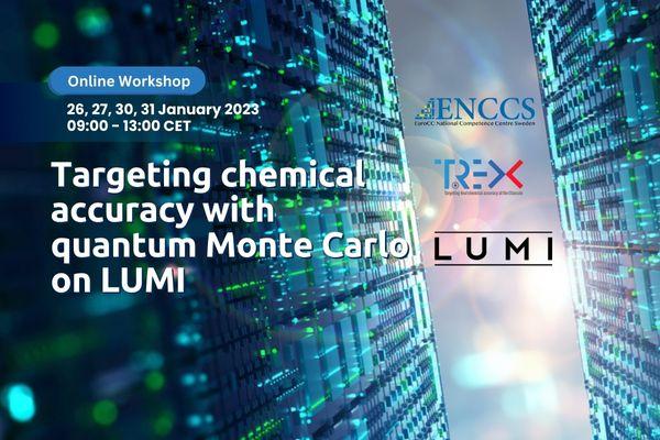 Successful Workshop on Quantum Monte Carlo with LUMI and TREX CoE